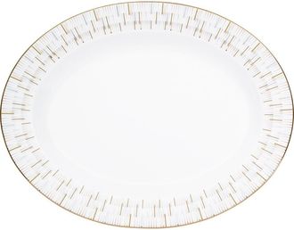Prouna Luminous 16 Inch Oval Platter in White at Nordstrom