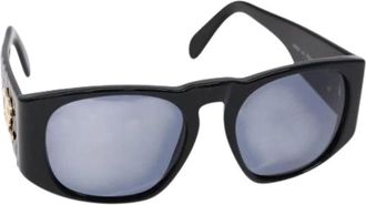 Chanel Pre-owned Accessories, female, Black, Size: ONE SIZE Pre-owned Plastic Sunglasses