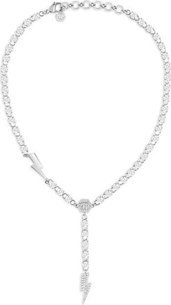 Philipp Plein Collana Thunder Lady in acciaio inossidabile - Argento