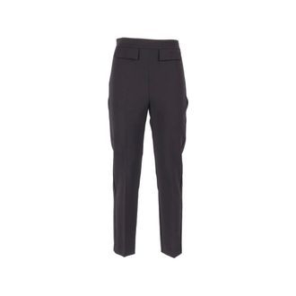 Elisabetta Franchi Slim-fit Trousers, female, Black, Size: 2XL Slim-fit Trousers