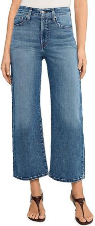 Madewell The Wide Leg Crop in Oneida Womens Jeans Oneida Wash : 24 27, Cotton/Denim/Elastane