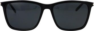 Saint Laurent SL 851 Zonnebril - unisex - Zonnebrillen - Zwart - 56 MM - Accessoires