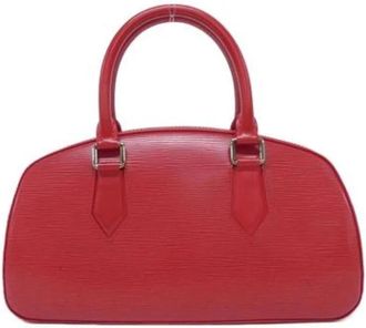 Louis Vuitton Pre-owned Vintage Handtas - Dames - Vintage Handtas - Rood - ONE Size - Leer - Vintage