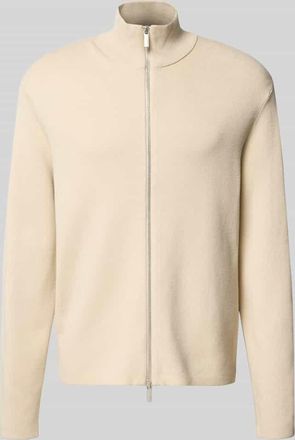 Selected Relaxed Fit Strickjacke aus Viskose-Mix Modell TELLER in Offwhite, Größe XXL