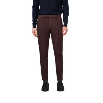 Mason's Torino 1 Pinces Flex Chino - Trousers - Hombre - Marr&oacute;n - 3XL