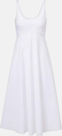 Dorothee Schumacher Poplin Power cotton-blend midi dress