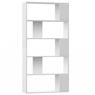 vidaXL Estanter&iacute;a/divisor Madera Contrachapada Blanco 80x24x159cm Vidaxl
