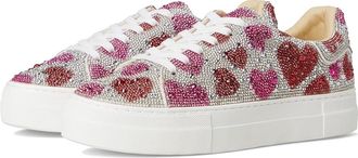 Blue by Betsey Johnson Sidny Womens Shoes Red Pink : 8.5 M, Textile/Synthetic