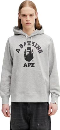 A Bathing Ape A Bathing Ape, Hoodies & sweatvesten, Heren, Grijs, XL, Katoen, College Hoodie