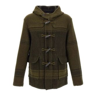 C.P. Company C.P. Company, Single-Breasted Coats, male, Green, L, Green Coats for Men