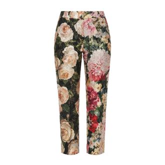 Dolce & Gabbana Pantaloni cropped - - Trousers - Donna - Multicolore - S