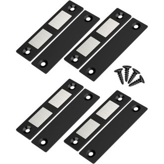 OEM Juego De 4 Cierres Magn&eacute;ticos Ultrafinos Para Puertas De Armarios, Potentes Pestillos Magn&eacute;ticos Para Puertas De Armarios, Cajones, Imanes Para Puerta