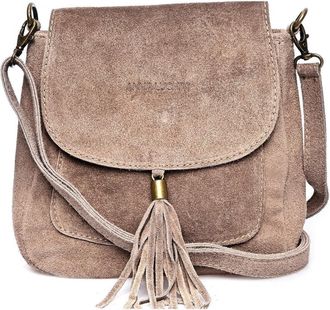 Anna Luchini Beige Rundleer Tas