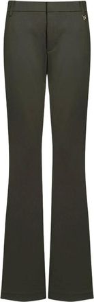 Dondup Lexi Skinny Bootcut Pantaloni - - Trousers - Donna - Verde - W26