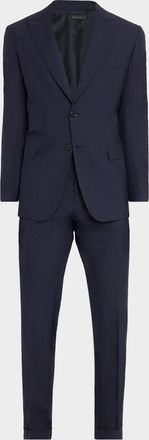 Brioni Men & apos;s Tonal Stripe Wool Two-Piece Suit