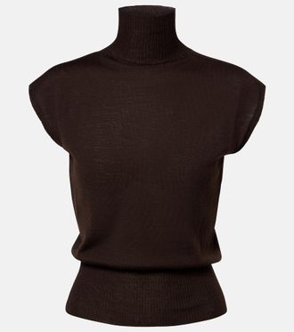 Rick Owens Virgin wool turtleneck sweater