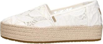 Toms Valencia Platform Espadrille - Dames - Espadrilles - Wit - 39 EU - Schoenen