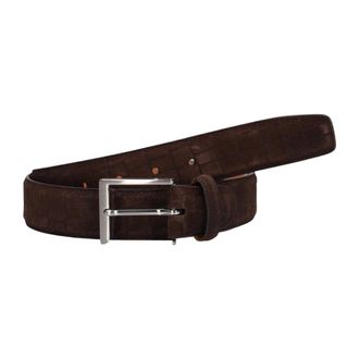 Magnanni Accessoires, Heren, Bruin, 105 CM, Leer, Heren Riemen 1078