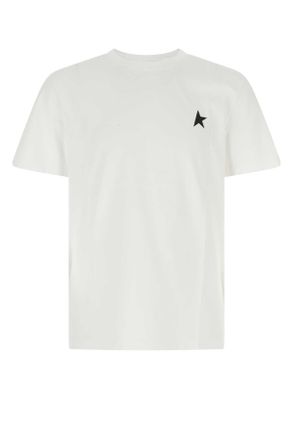 Golden Goose Deluxe Brand White Cotton T Shirt
