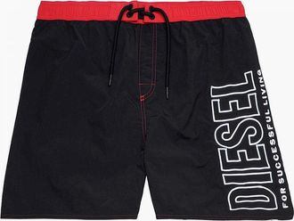 Diesel Mens Bmbx Wave Swim Short, Black - Size: 32/30/31