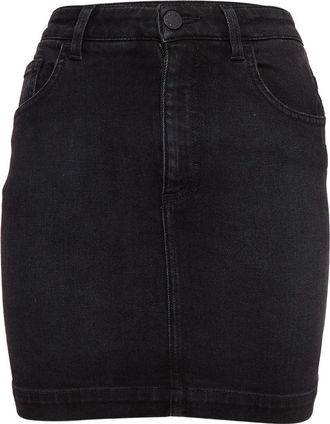 Dolce & Gabbana Mini-rok met logopatch - Zwart