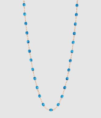 Gigi Clozeau Collier Perles Resine Or 42 cm