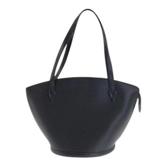 Louis Vuitton Pre-owned Bucket Bags, female, Black, Size: ONE SIZE Pre-owned Saint Jacques Epi Tote Bag