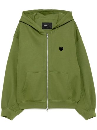 Songzio Deviant zip-up hoodie - Green
