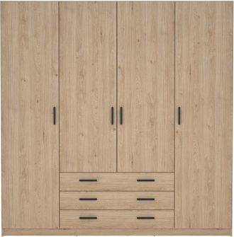 OEM Armadio Mod. Sprint Cm 195.5x49.8 H. 200.4 Jackson Hickory