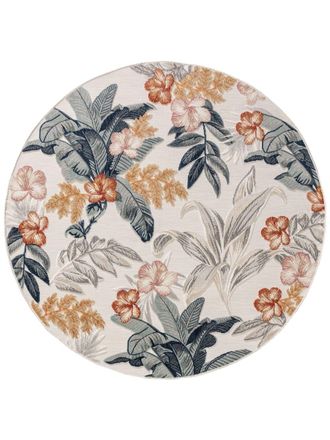 benuta Alfombra de exterior & interior multicolor d 320 redondo