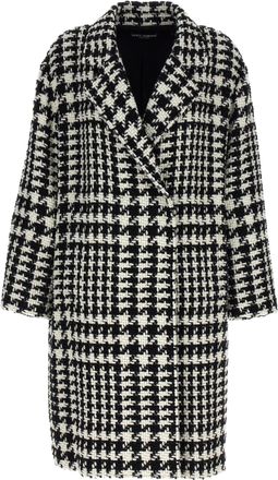 Dolce & Gabbana Pied De Poule Coat