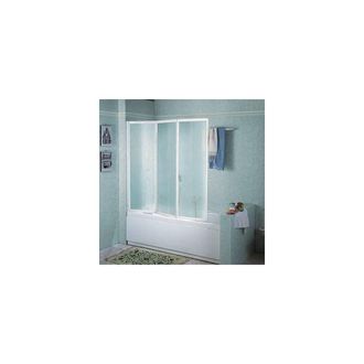 OEM Box Vasca Pieghevole Tris Lux Acrilico Misura: 3 Ante 140 X 140 H
