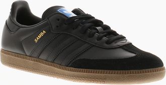 adidas Originals Womens Adidas Originals Womens Trainers Samba OG Leather core black gym UK Size - Size: 7.5