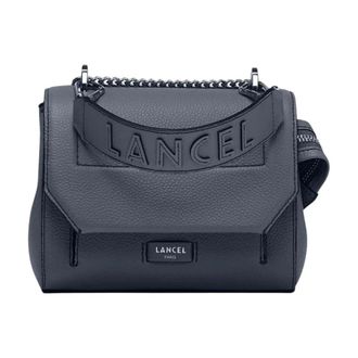 Lancel Cross Body Bags, female, Blue, Size: ONE SIZE Sac Rabat Ninon