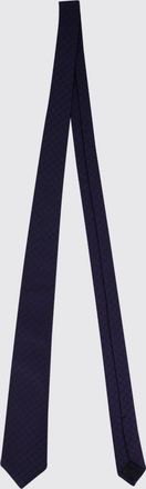 Gucci Cravatta in pura seta biologica con motivo monogramma GG all-over