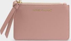Katie Loxton Hallie Coin and Cardholder in Pink Heather at Nordstrom
