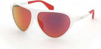 Max & Co. MO0023 FLEX1 21Z Womens Sunglasses White Size 61