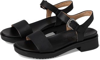 Naturalizer SOUL Naturalizer Emma Womens Wedge Shoes Black Faux Leather : 8.5 M (B), Synthetic