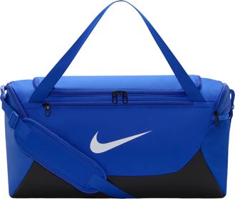 Nike Brasilia 40L Small Duffel Bag Game Royal Black White IB4394-480