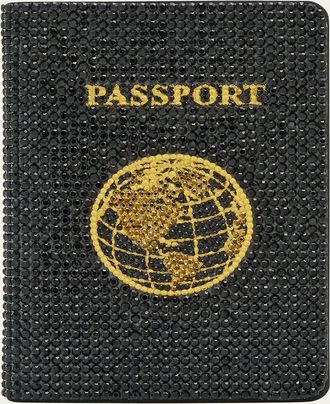 Judith Leiber Allover Crystal Passport Holder