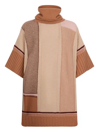 Malo roll-neck sweater - Marrone