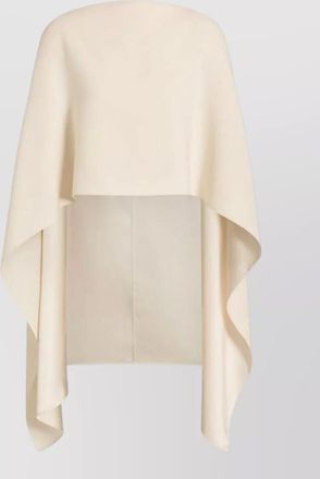 Alberta Ferretti Nude Pink Chiffon Stole