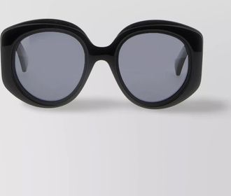 Gucci circular frame sunglasses thick temples