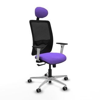 Piqueras y Crespo Silla De Oficina Piqueras Y Crespo Silla Zulema Blanco Espuma 50 Mm