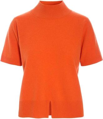 Bitte Kai Rand Truien - Dames - Cashmere truien - Oranje - M - Kasjmier - Truien & Vesten
