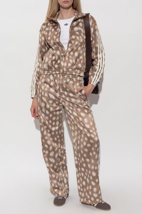 adidas Sweatpants With Wide Legs, Womens, Brown