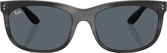 Ray-Ban Balorette Blue Rectangular Unisex Sunglasses RB2389 1404R5 60