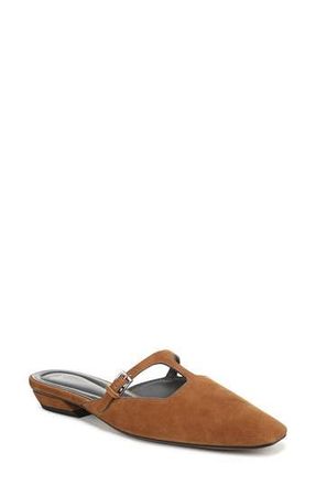 Franco Sarto Dorthea T-Strap Mule in Saddle Brown at Nordstrom Rack, Size 9.5