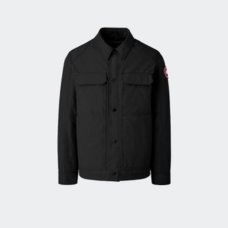 Canada Goose Burnaby Lightweight Chore Coat (Men, Black, M)