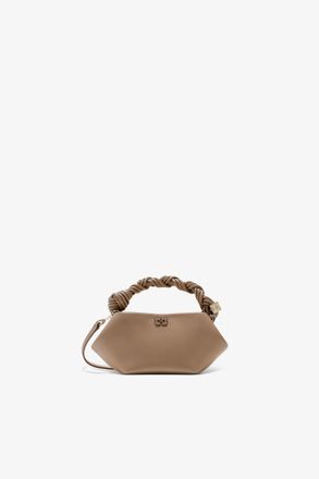 Ganni Coca Mocha Mini Bou Bag in Brown